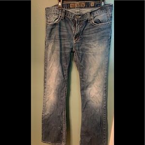 Men’s BKE Fulton distressed style jeans size 36x34